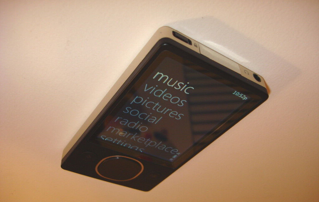 image of a Microsoft Zune